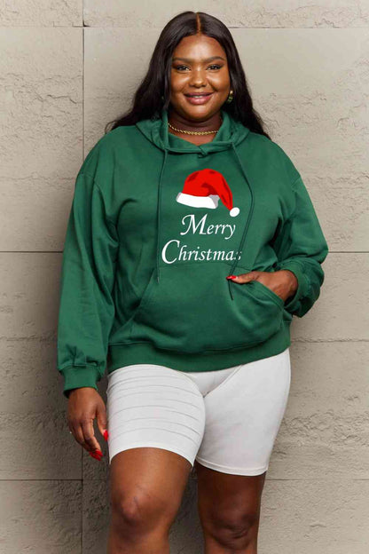 Simply Love Full Size MERRY CHRISTMAS Graphic Hoodie